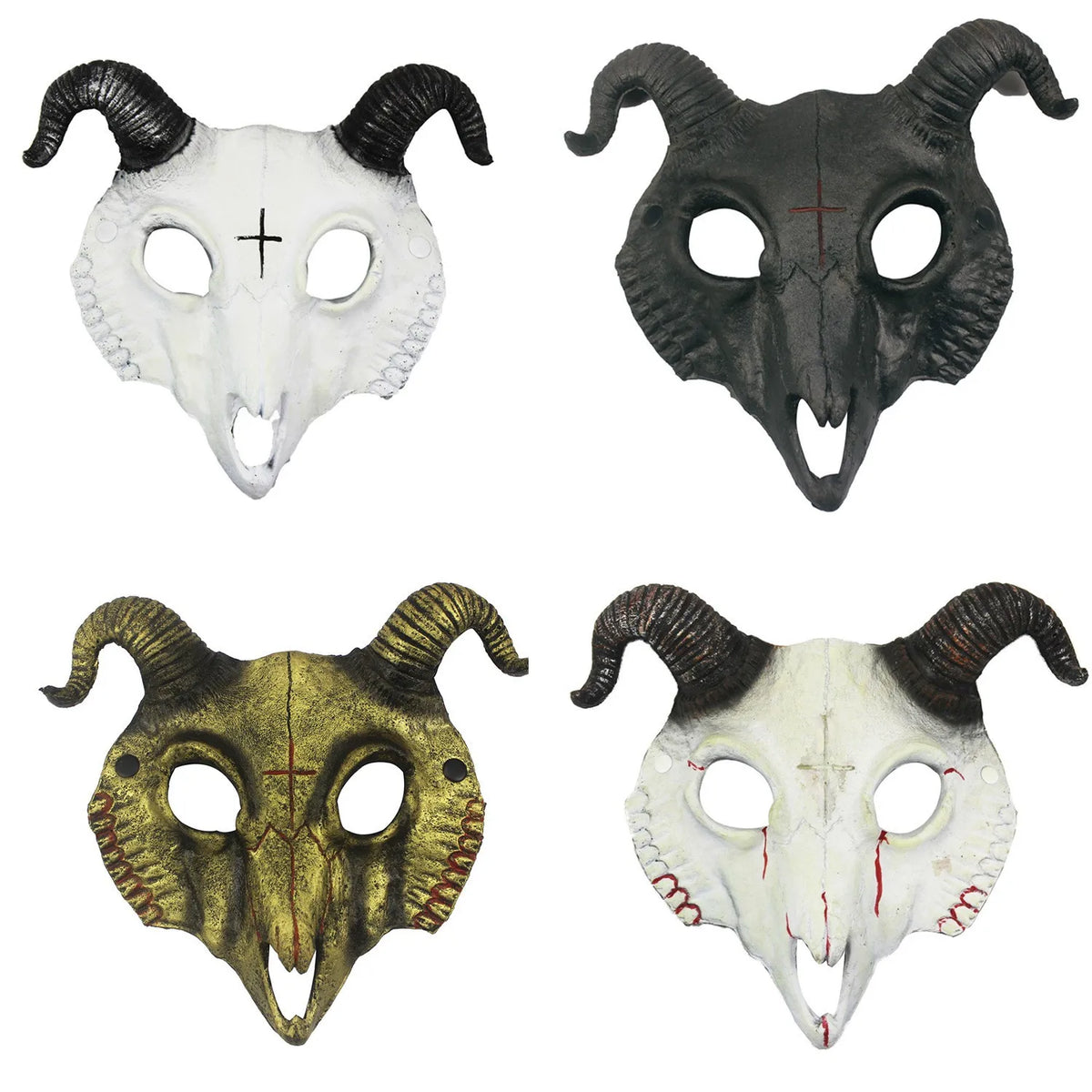 Northgrip Goat Masquerade Halloween Mask